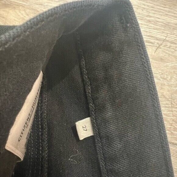 WILFRED X CITIZENS OF HUMANITY Nola Super High Rise Black Jeans 27 - Picture 9 of 9